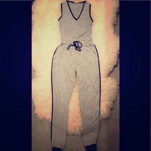 Grey Jumpsuit with pockets